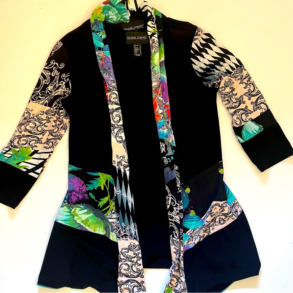 Frank Lyman Multi Color Jacket & Top Set Size 4 - image 1